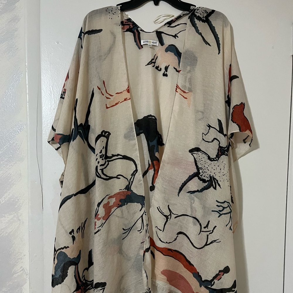 Woven Heart XL Throw